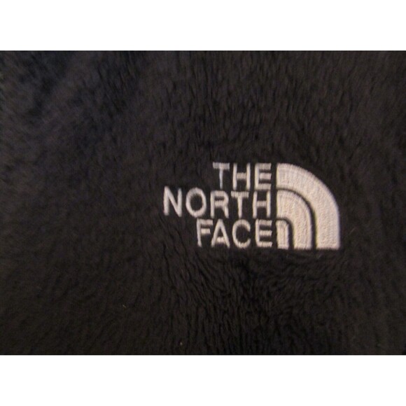 The North Face Black Fuzzy Fleece Osito Jacket Full Zip Womens Size SP - Picture 4 of 9